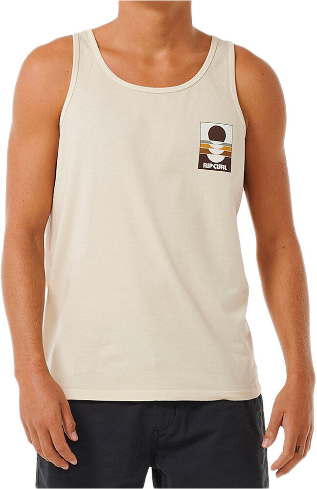 Rip Curl surf revival camiseta tirantes hombre Blanco (XS)