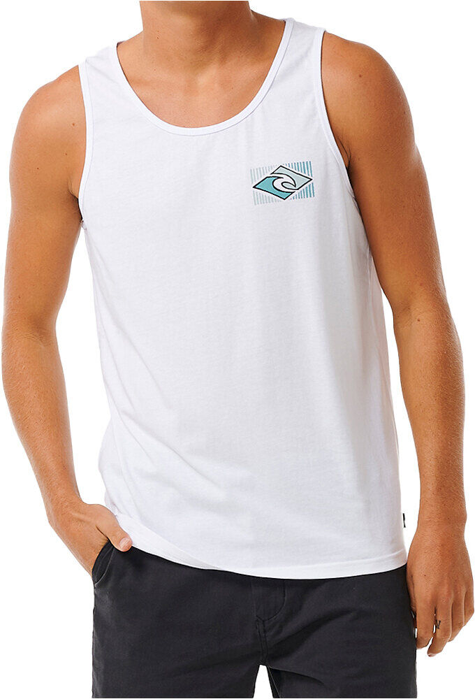 Rip Curl traditions camiseta tirantes hombre Blanco (XXL)