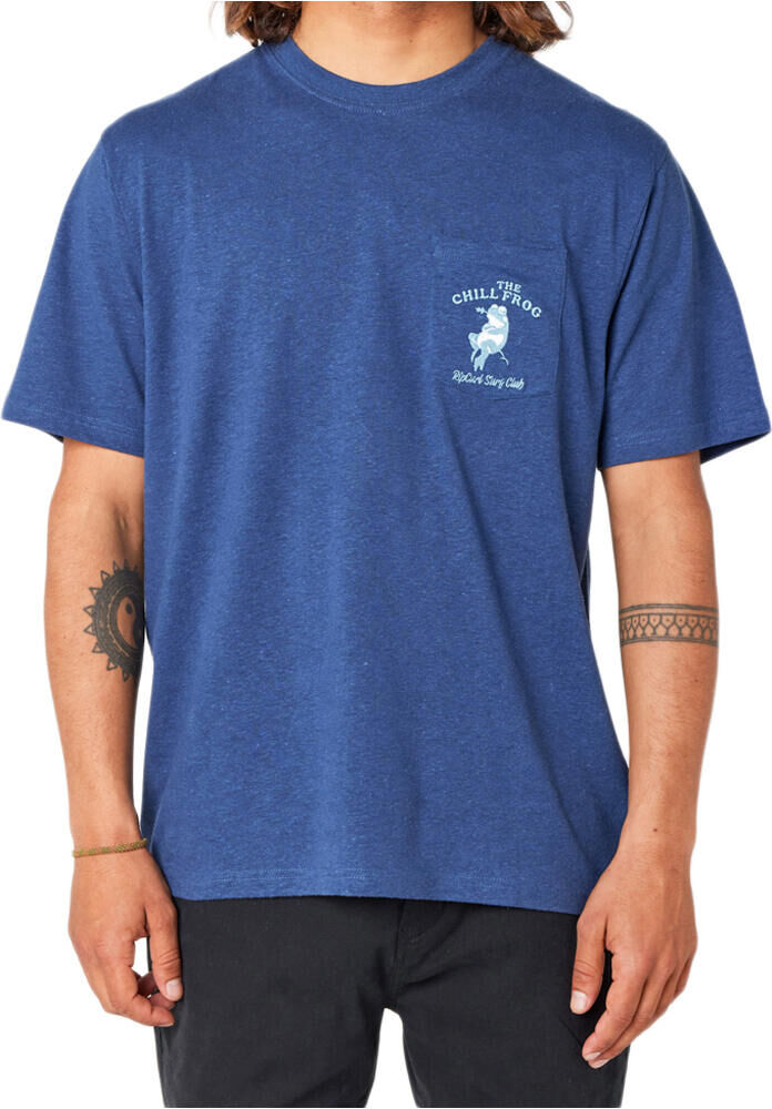 Rip Curl shaper emb camiseta manga corta hombre Marino (XL)