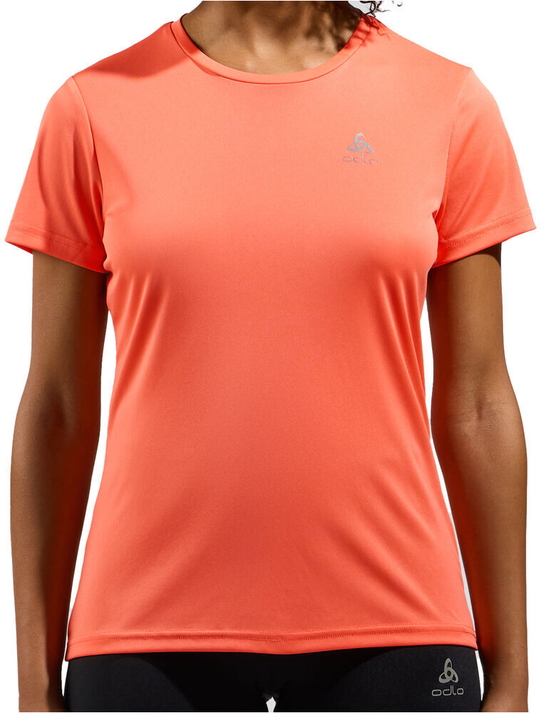 Odlo essential camiseta entrenamiento manga corta mujer Naranja (M)