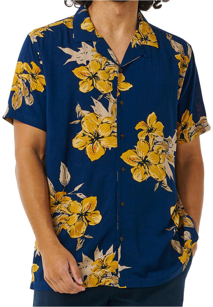 Rip Curl aloha hotel camisa manga corta hombre Marino (L)