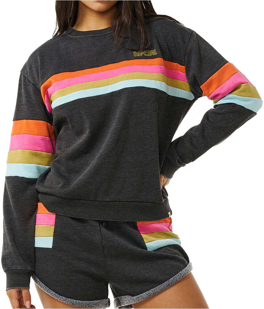 Rip Curl surf revival sudadera mujer Negro (S)