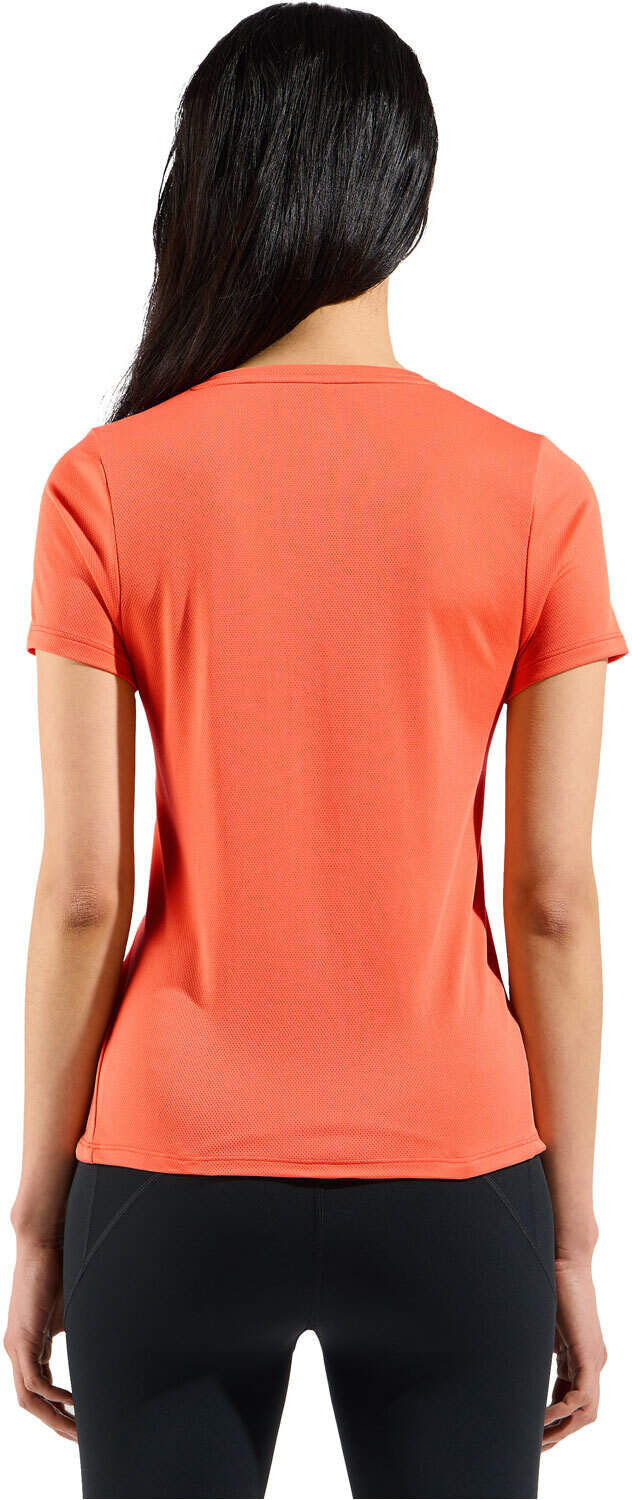 Odlo f-dry mountain camiseta montaña manga corta mujer Naranja (M)