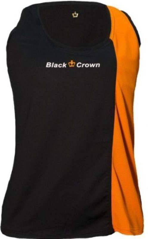 Camiseta Black Crown Berna Negro Naranja -  -M