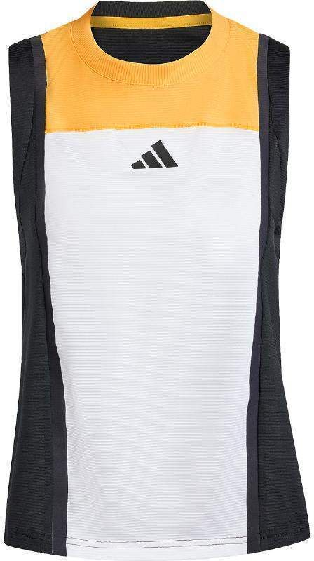 Camiseta Adidas Match Pro Blanco Naranja Negro Mujer