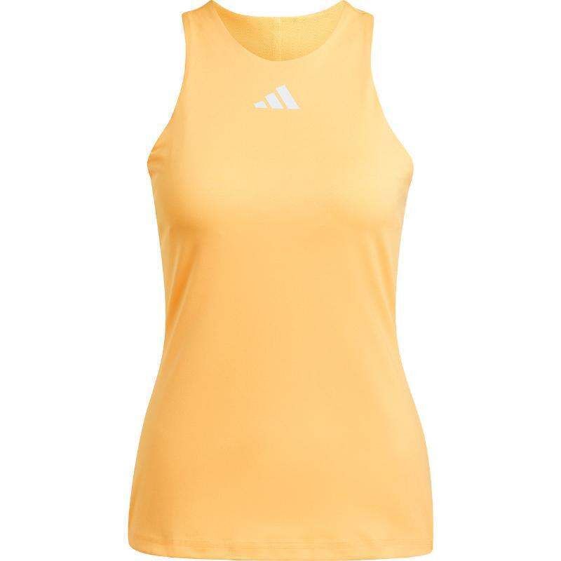 Camiseta Adidas Y-Tank Naranja Blanco Mujer -  -S
