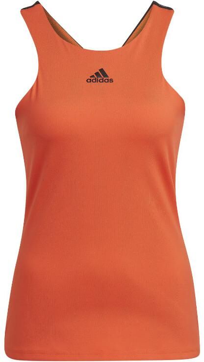 Camiseta Adidas Y-Tank Naranja Negro -  -S