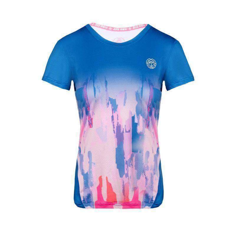 Camiseta Bidi Badu Eve Tech Azul Rosa Mujer -  -XS