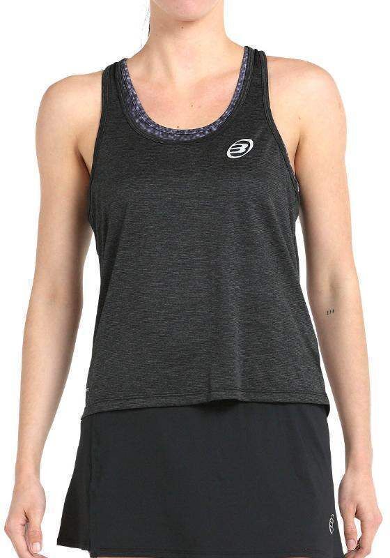 Camiseta Bullpadel Basan Negro Vigore -  -XS