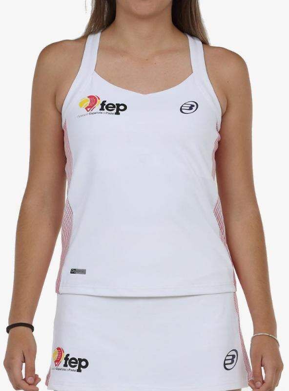 Camiseta Bullpadel FEP Exima Blanco -  -XXL