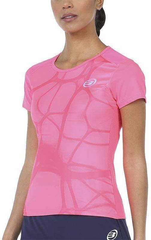 Camiseta Bullpadel Imperia Rosa Fluor -  -XL