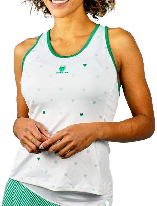 Camiseta Cartri Oseye Blanco Verde -  -XS