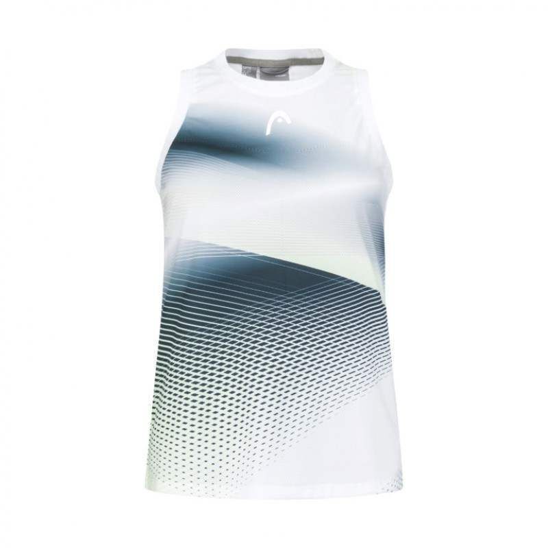 Camiseta Head Performance Blanco Print Mujer -  -XS