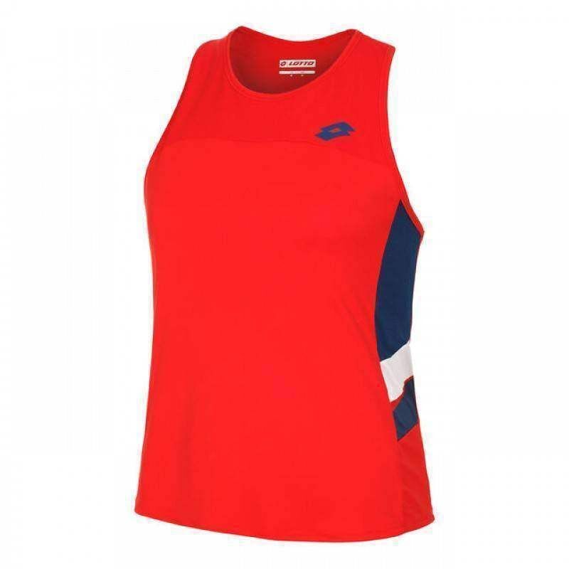 Camiseta Lotto Squadra III Rojo Intenso Mujer -  -XS