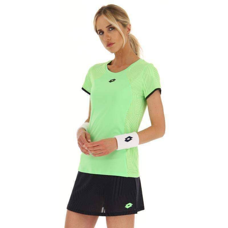 Camiseta Lotto Superrapida V Verde Manzana Mujer -  -XS