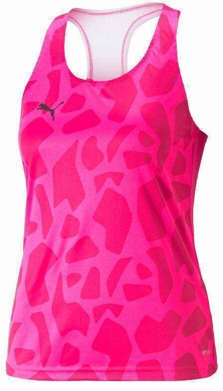 Camiseta Puma TeamLiga Graph Tank Rosa