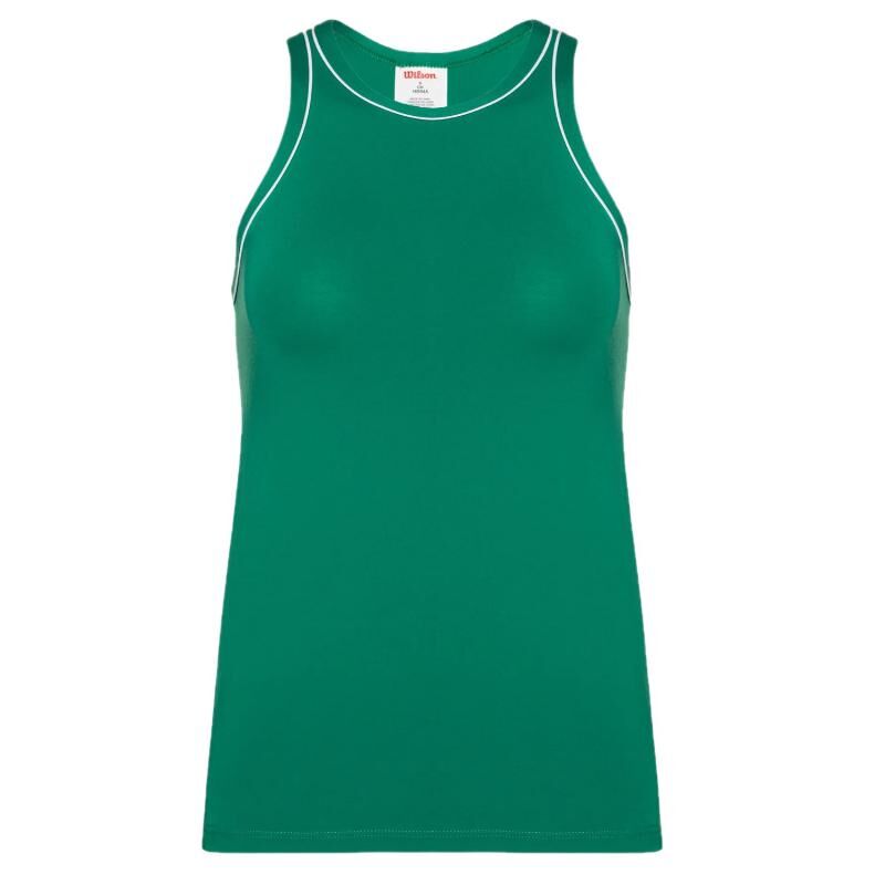 Camiseta Wilson Team Verde Mujer -  -XS