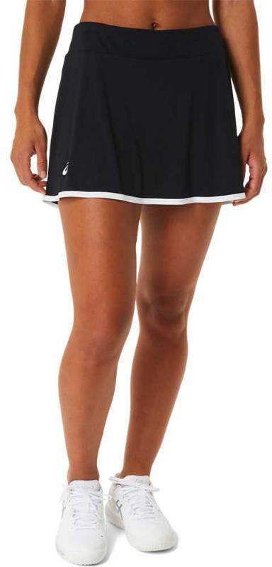 Falda Asics Court Negro Blanco -  -M