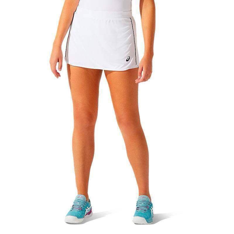 Falda Asics Court Blanco Brillante -  -XL