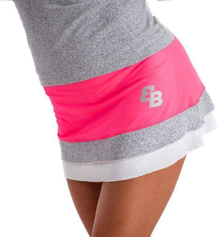 Falda BB Arena Fucsia Fluor Gris -  -XL