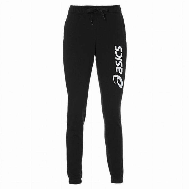 Pantalon Asics Logo Grande Negro Mujer -  -XS