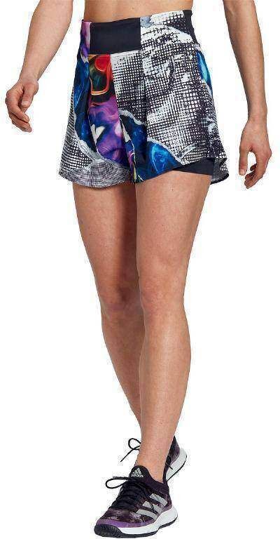 Short Adidas Us Series Negro Multicolor Mujer -  -XS