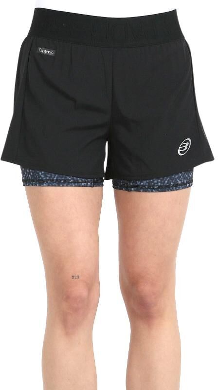 Short Bullpadel Breca Negro Mujer -  -XL