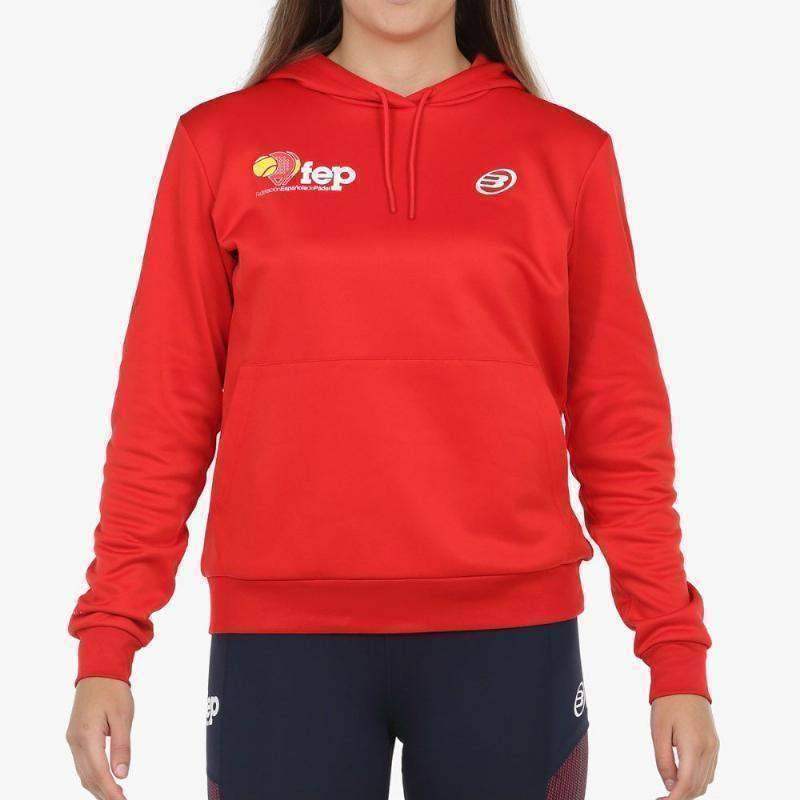 Sudadera Bullpadel FEP Evoca Rojo -  -XL