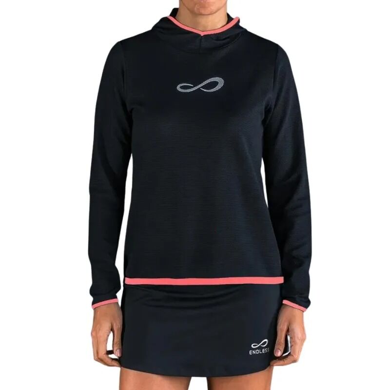 Sudadera Endless Breath II Negro Coral -  -L