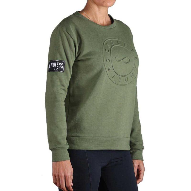 Sudadera Endless Inner Verde Army -  -S