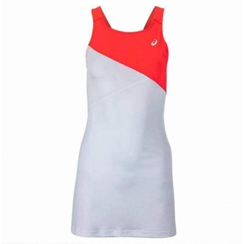 Vestido Asics Club Blanco Diva Pink -  -M