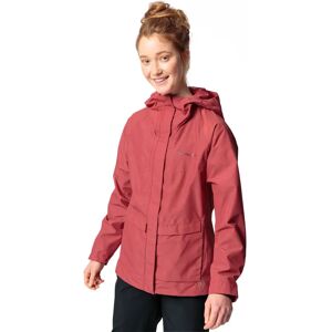 Vaude Naisten Comyou Pro Rain pyöräilytakki - Kierrätetty polyesteri & polyamidi  - Brick - female - Size: 38