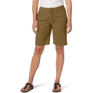 Royal Robbins Naisten Hempline Tie Bermuda shortsit - Hamppu & Kierrätetty polyesteri  - Coyote - female - Size: 6