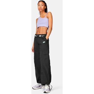 Nike Oversized High-Waisted -reisitaskuhousut - Musta - Female - L