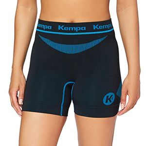 Kempa Erwachsene Bekleidung Teamsport Attitude Pro Shorts Damen, schwarz/blau, XS/S