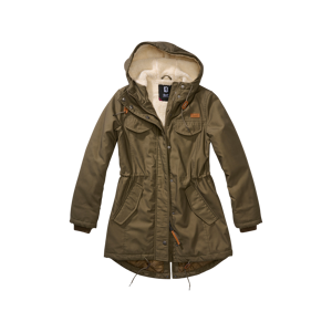 Naisten Takki Brandit Marsh Lake Parka Oliivi