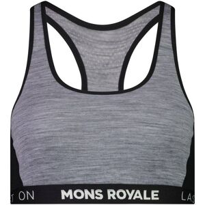 Mons Royale Sierra Sports Bra - Musta - M