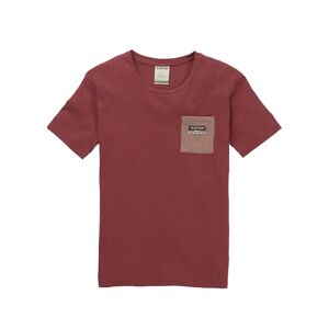 BURTON BEL MAR VNECK POCKET SS ROSE BROWN S