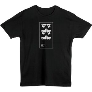 ROME STARS TEE BLACK S