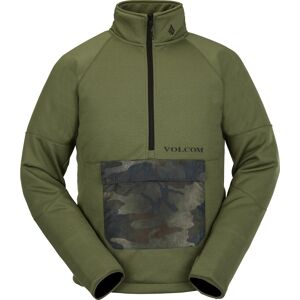 VOLCOM TECH FLEECE PULLOVER MILITARY L