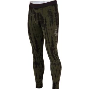 MONS ROYALE MERINO FLEX 200 LEGGING AOP OLIVE TIE DYE M