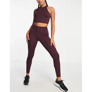 ASOS 4505 - Legging sculptant avec taille contrecollÃ©e-Rouge Rouge 34 female