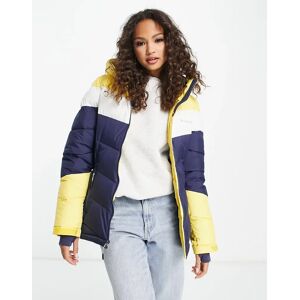 Columbia - Abbott Peak - Veste de ski chaude - Bleu marine et jaune Bleu marine XS female