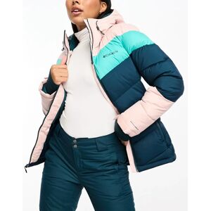 Columbia - Abbott Peak - Veste de ski isolante - Bleu/rose Rose XS female