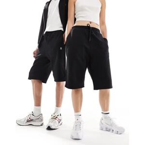 Dr Denim - Madden - Short molletonnÃ© unisexe - Noir Noir S unisex