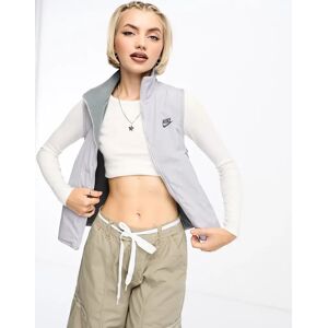 - Veste sans manches fonctionnelle rÃ©versible style sport - Ã‰tain et gris fumÃ©e Gris XL female