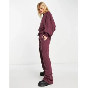 Topshop - Jogger droit - Prune-Violet Violet M female