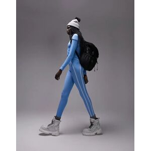 Topshop - Sno - Legging de ski sculptant sans coutures - Bleu Bleu M-L female