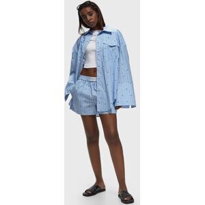 ELASTICATED SHORTS women Casual Shorts blue en taille:M