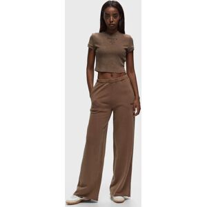 MID WAIST SWEATPANTS women Sweatpants brown en taille:S